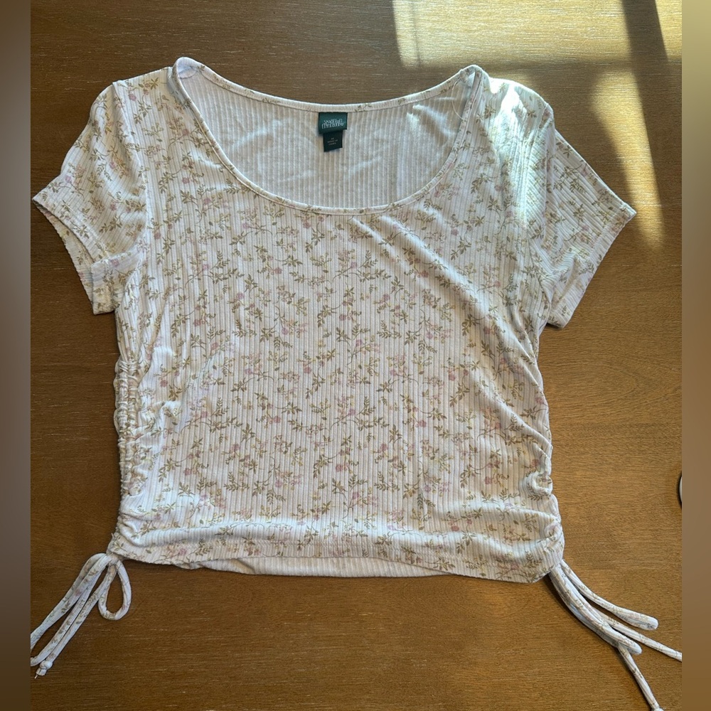 Wild Fable Floral Short Sleeve Top